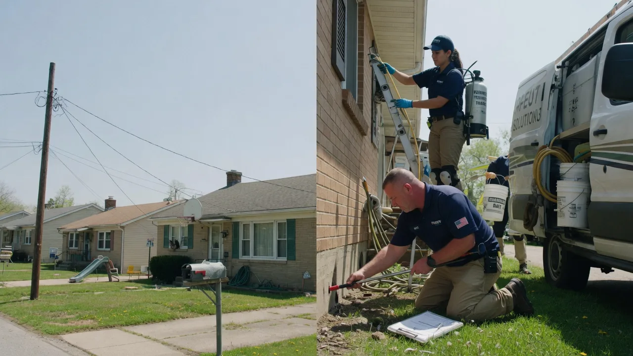 Pest Control Roach Exterminator in Burkettsville, OH near me